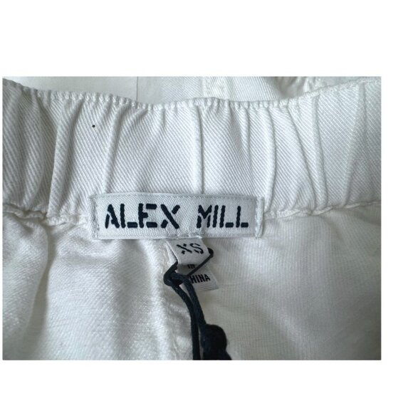 Alex Mill Linen Blend White Shorts Women's X-Small NWT - Picture 3 of 7